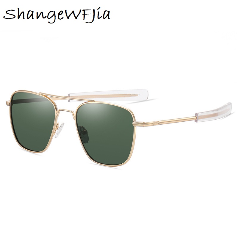 Retro Sunglasses Men Metal Fra - Sunglasses Aviator Polarized review and price