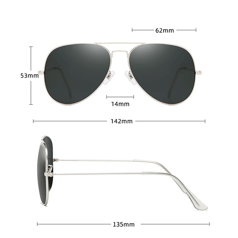 New Fashion Aviation Sunglasse - Sunglasses Aviator Polarized review and price