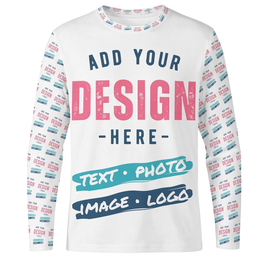 Custom Long Sleeve T Shirt All - Tee Graphic Print review and price